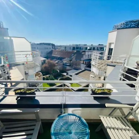 Appartement City&station Comfort-1br Flar W Terrace&parking Spaces Luxemburg